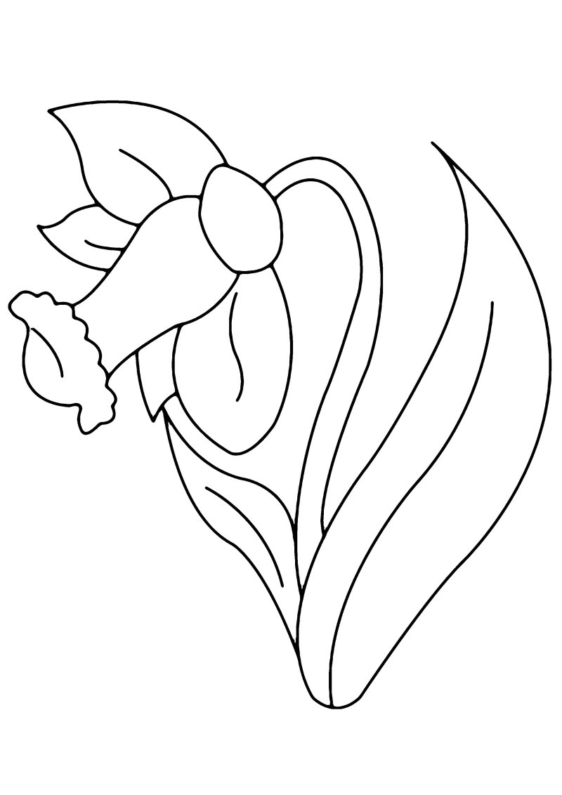 Fleur 004 - motif à imprimer