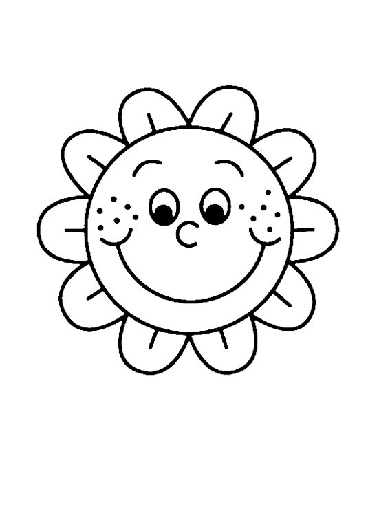 Fleur 009 - motif à imprimer