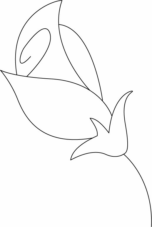 Fleur 018 - motif à imprimer
