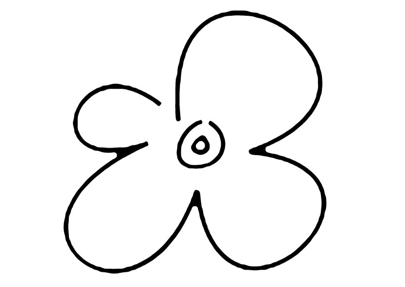 Fleur 020 - motif à imprimer
