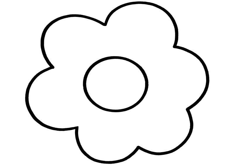 Fleur 026 - motif à imprimer