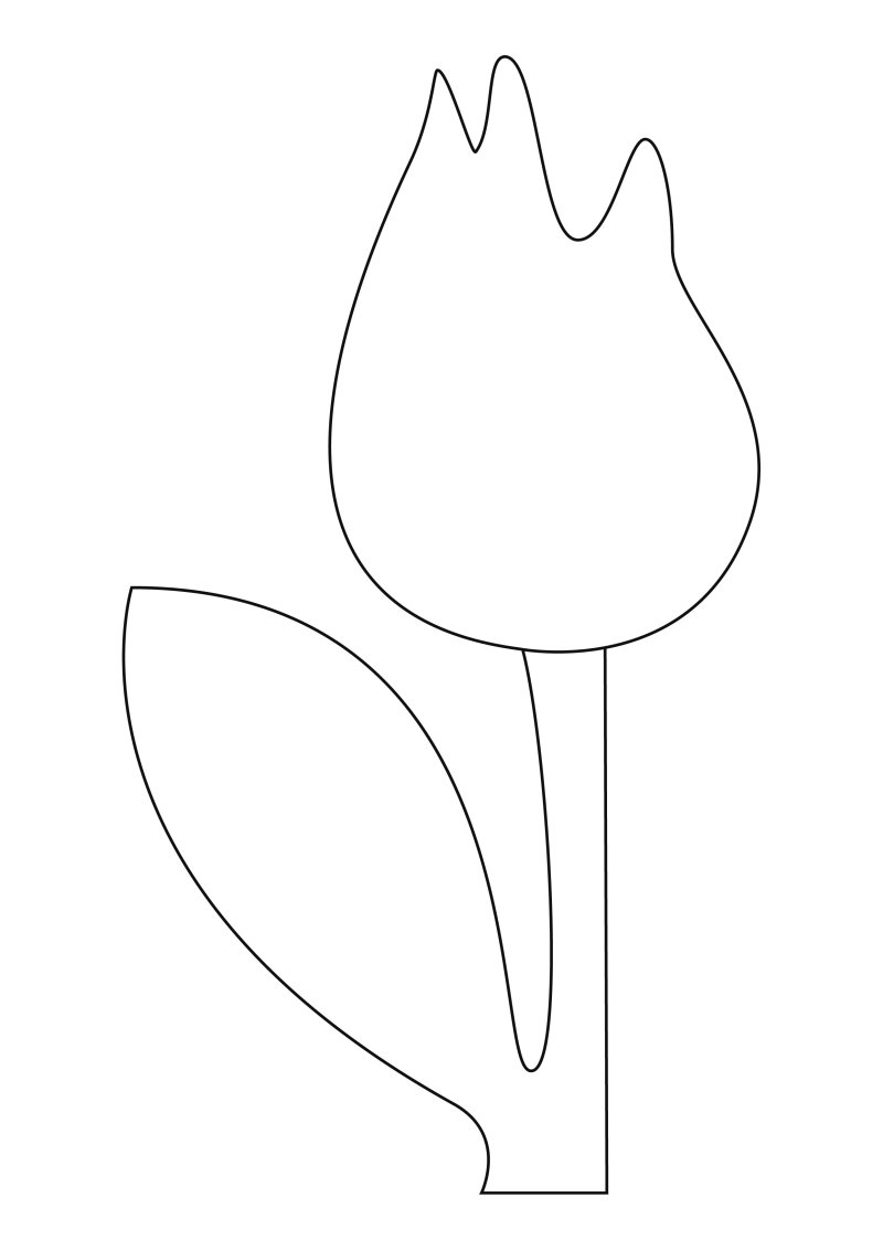 Fleur 033 - motif à imprimer