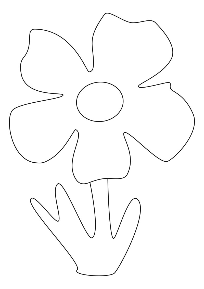 Fleur 038 - motif à imprimer