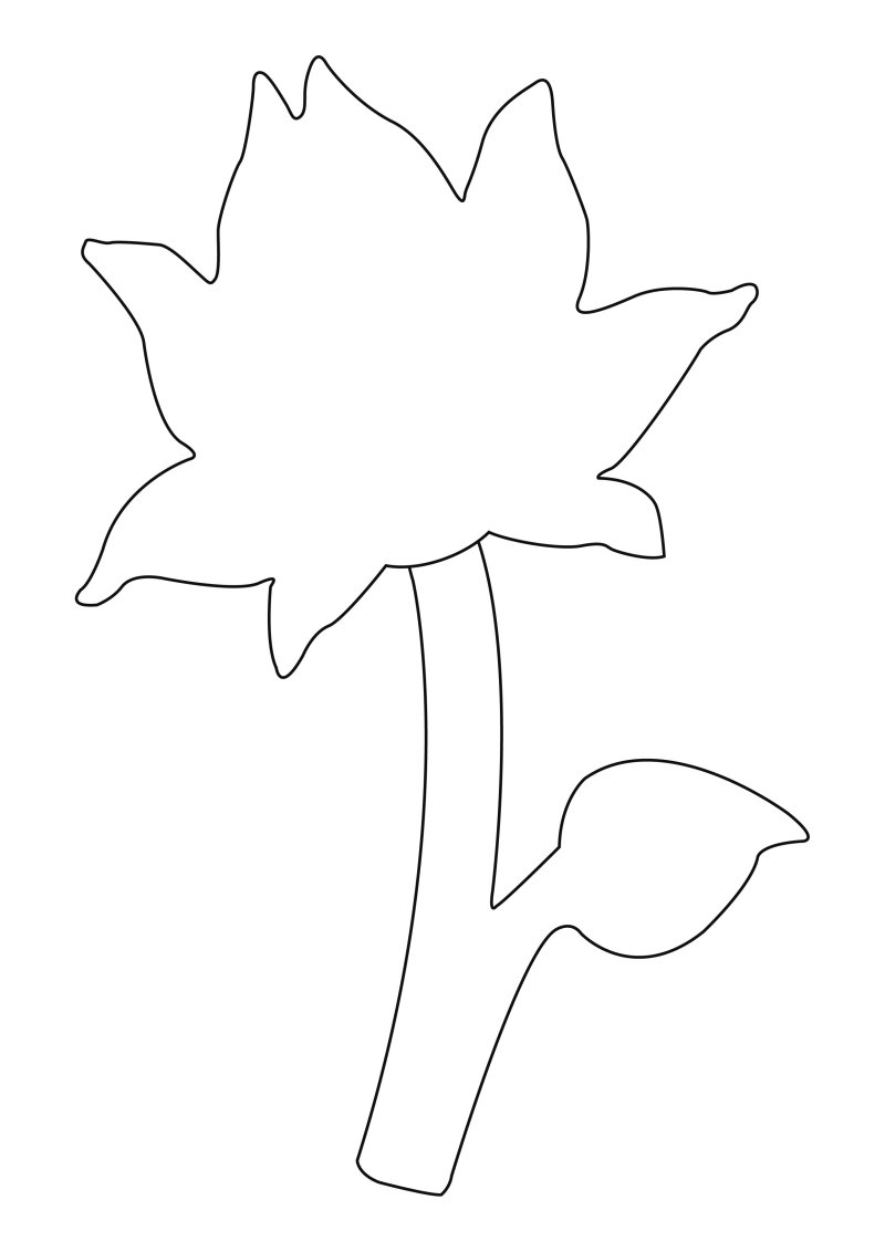 Fleur 039 - motif à imprimer