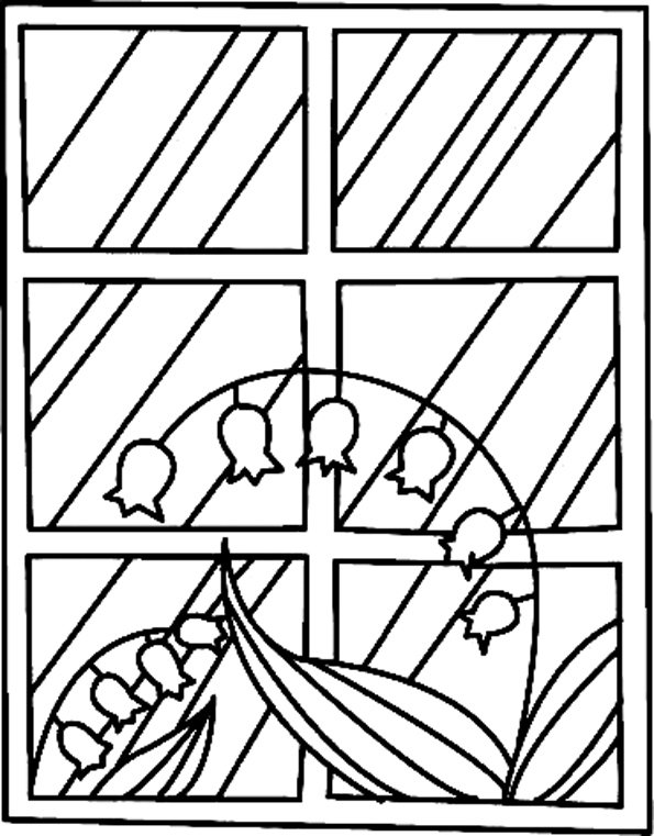 Fleurs 027 - motif à imprimer