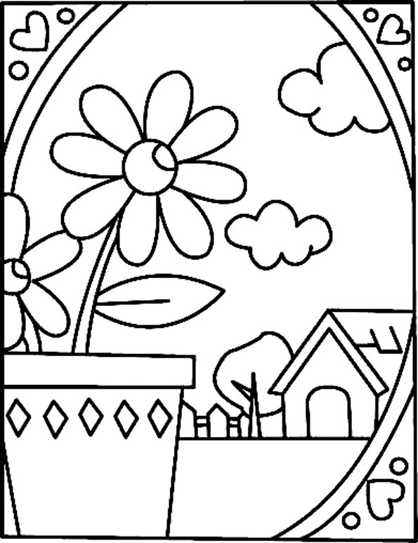 Fleurs 030 - motif à imprimer