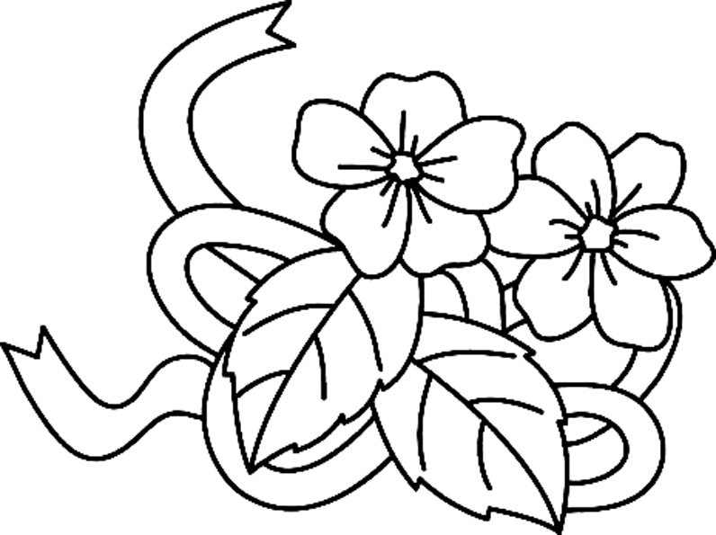 Fleurs 034 - motif à imprimer
