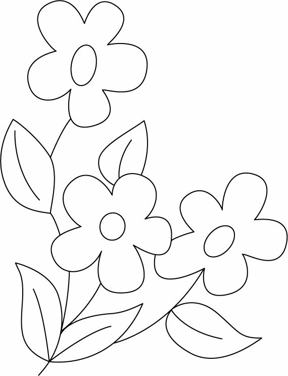 Fleurs 035 - motif à imprimer