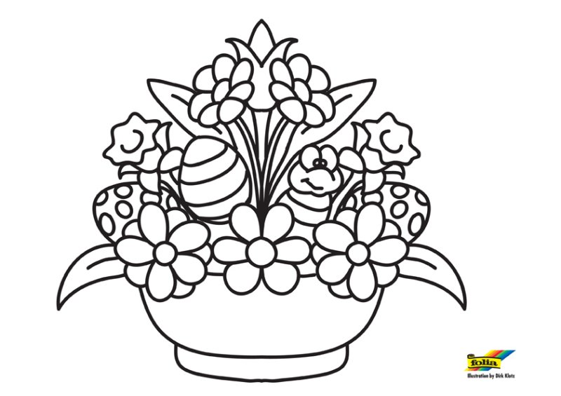 Fleurs 047 - motif à imprimer
