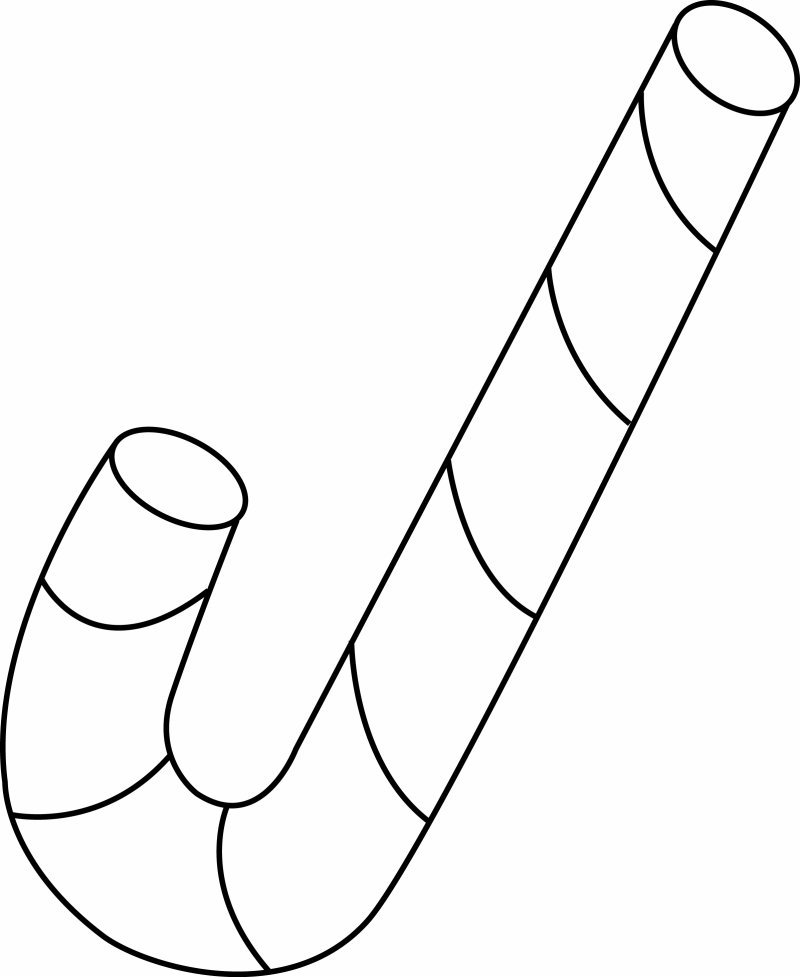 Dessin d'un sucre d'orge facile