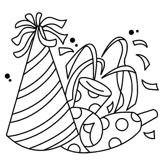 Fête 01 - motif à imprimer
