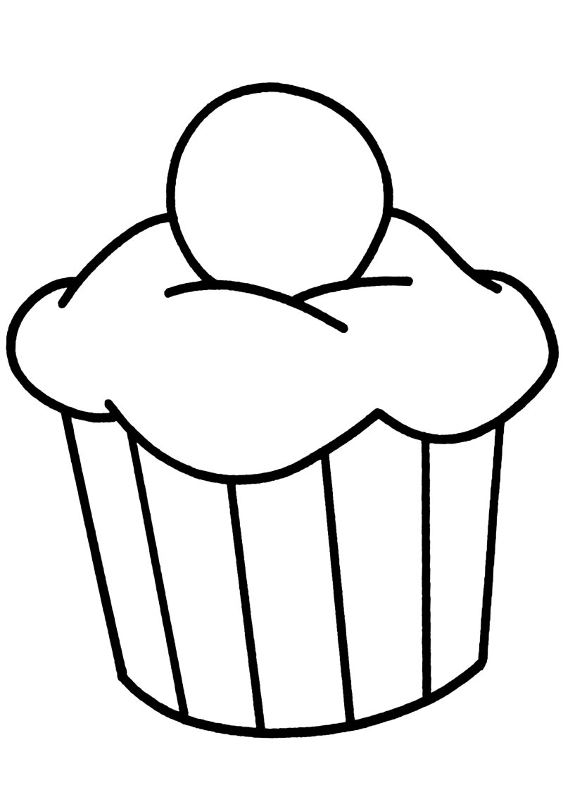 Gâteau 14 - motif à imprimer