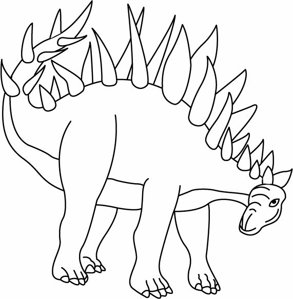 Kentrosaurus - motif à imprimer