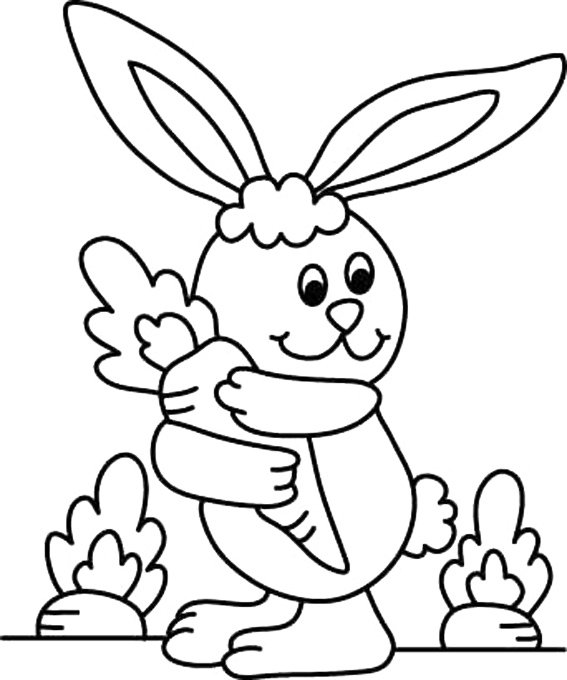 Lapin 06 - motif à imprimer