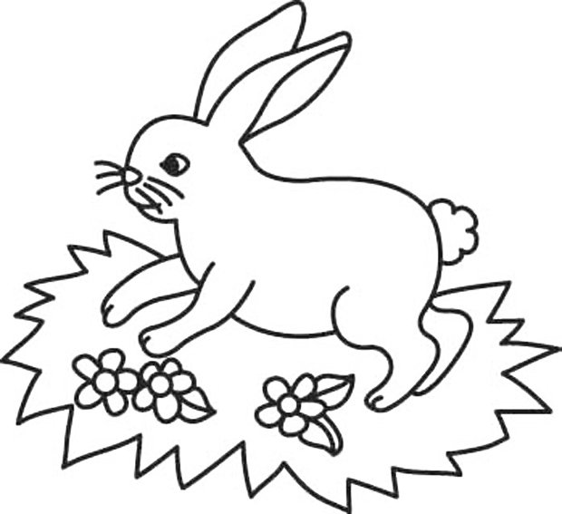 Lapin 07 - motif à imprimer