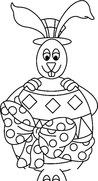 Lapin 12 - motif à imprimer
