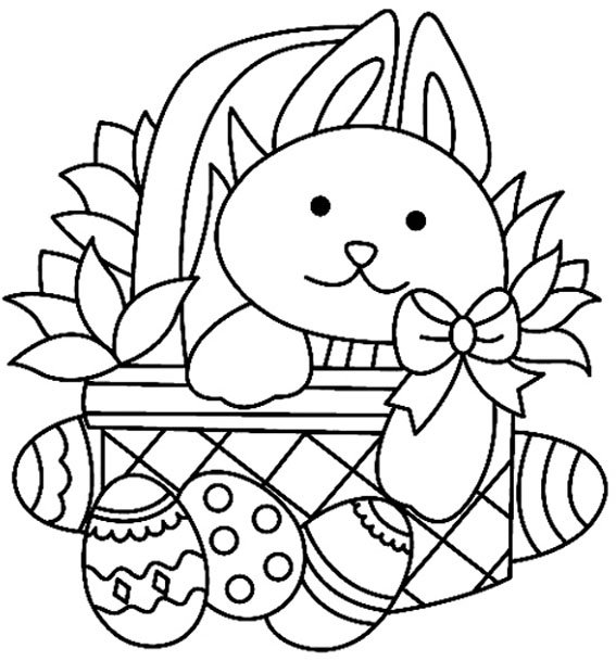 Lapin 17 - motif à imprimer