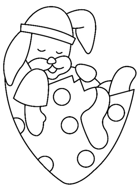 Lapin 25 - motif à imprimer