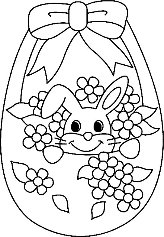 Lapin 26 - motif à imprimer