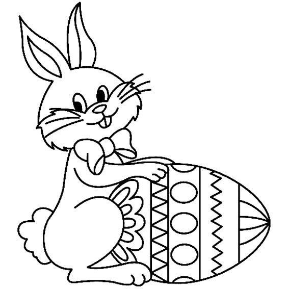Lapin 27 - motif à imprimer