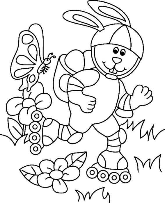 Lapin 29 - motif à imprimer