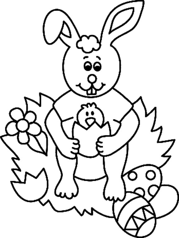 Lapin 32 - motif à imprimer