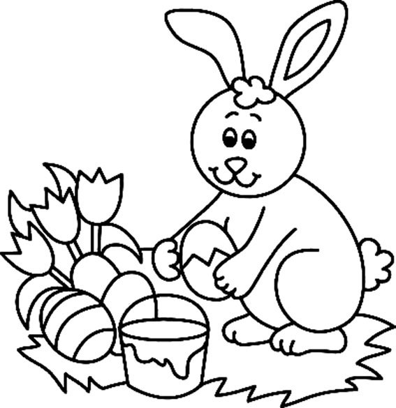 Lapin 35 - motif à imprimer