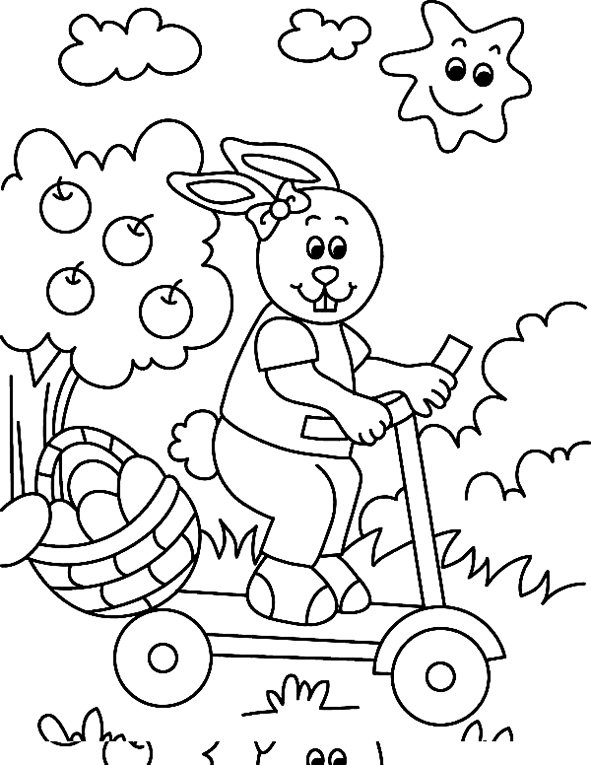 Lapin 36 - motif à imprimer