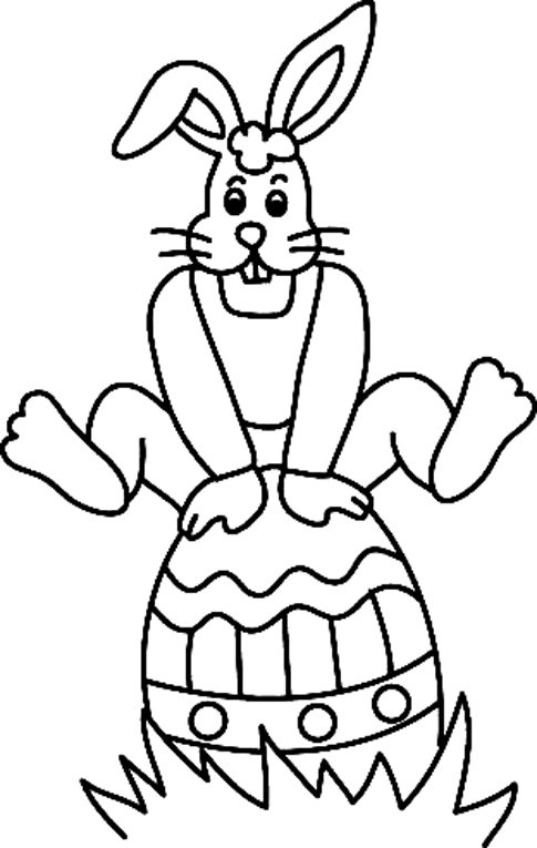 Lapin 39 - motif à imprimer