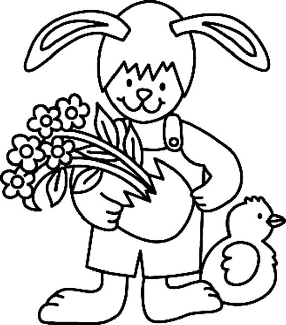 Lapin 41 - motif à imprimer
