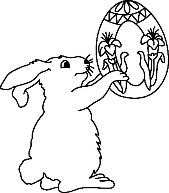 Lapin 42 - motif à imprimer