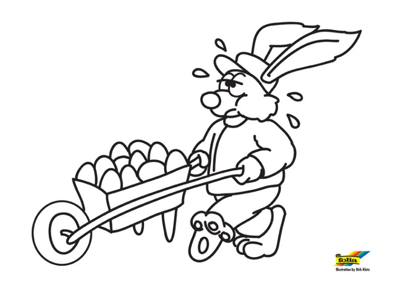Lapin 50 - motif à imprimer