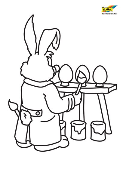 Lapin 53 - motif à imprimer