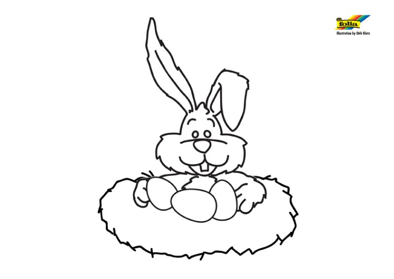 Lapin 69 - motif à imprimer