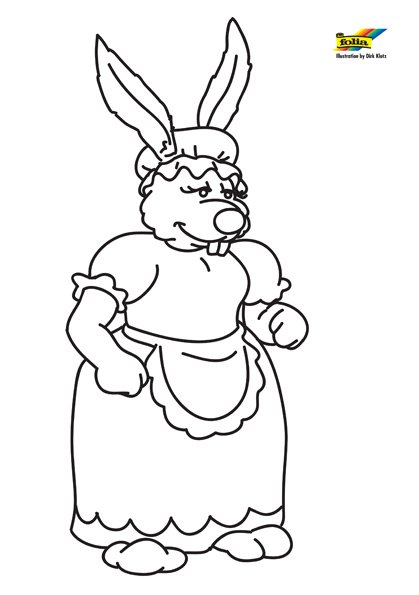 Lapin 75 - motif à imprimer