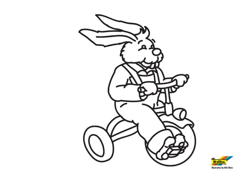 Lapin 76 - motif à imprimer