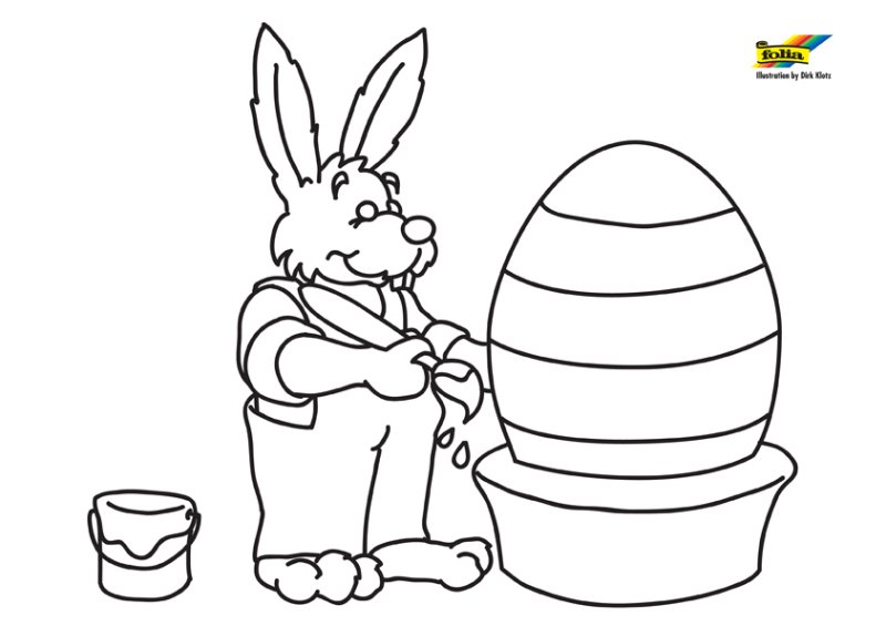 Lapin 78 - motif à imprimer