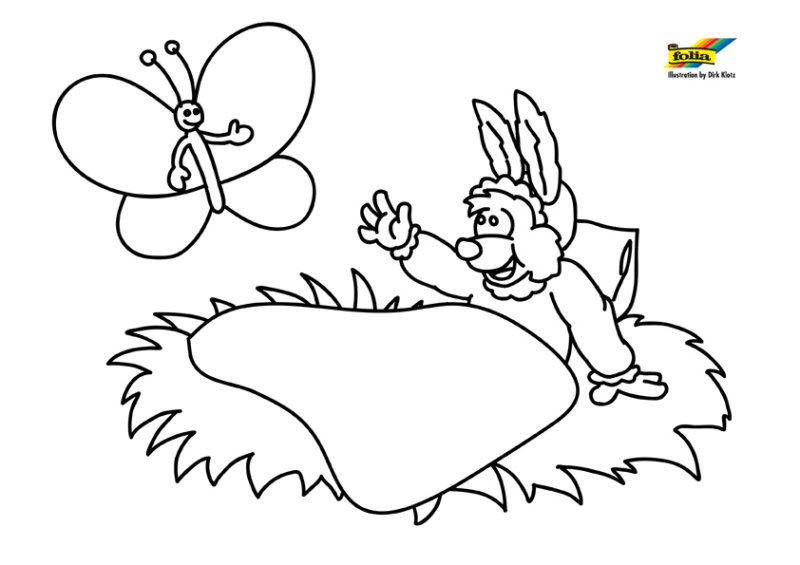 Lapin 81 - motif à imprimer