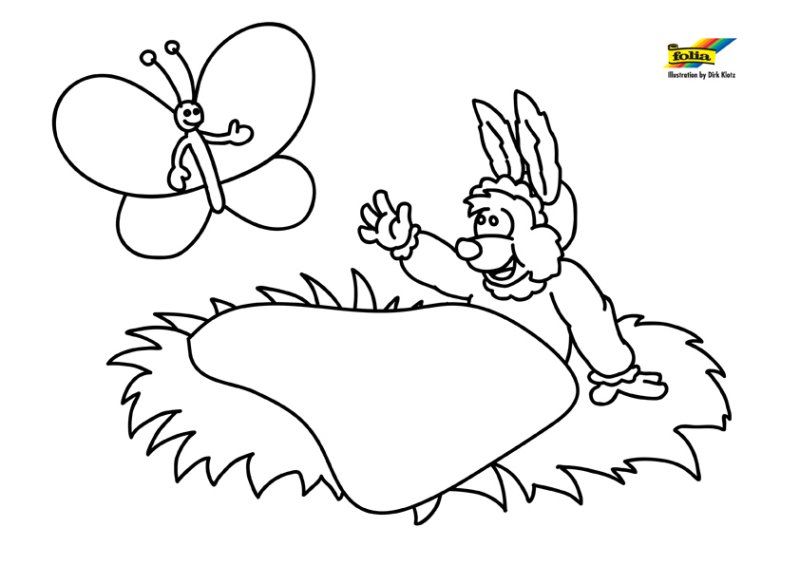 Lapin 82 - motif à imprimer