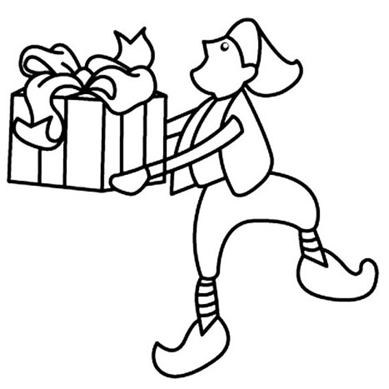 Lutin 03 - motif à imprimer