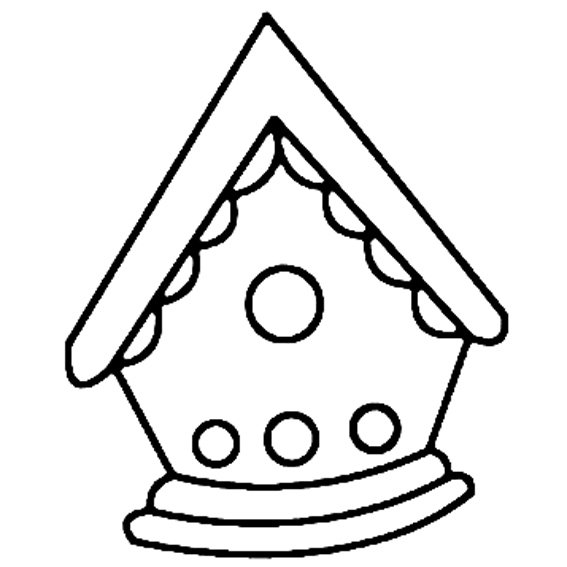 Maisonnette 01 - motif à imprimer