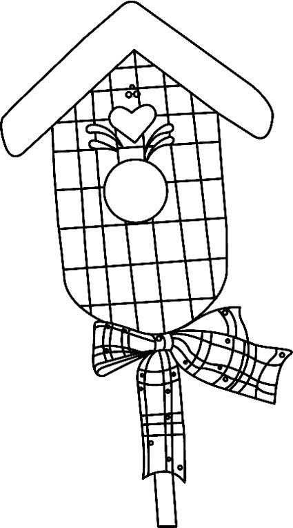 Maisonnette 03 - motif à imprimer