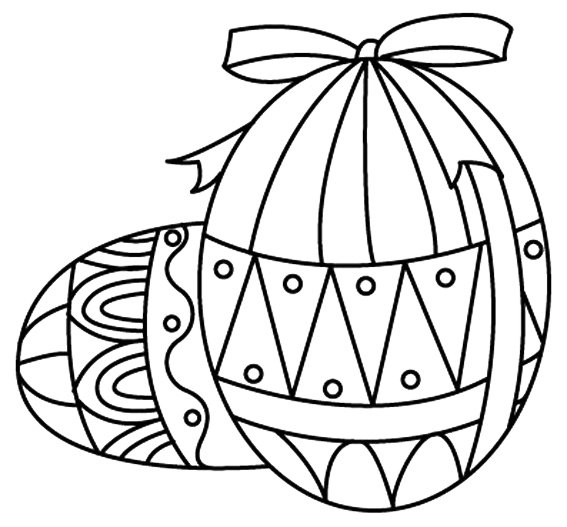 Oeufs 01 - motif à imprimer