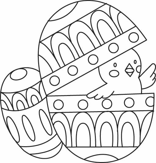 Oeufs 02 - motif à imprimer