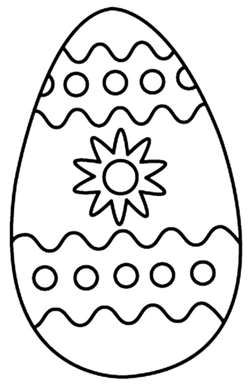 Oeufs 09 - motif à imprimer