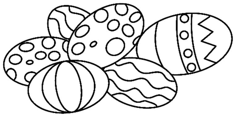 Oeufs 24 - motif à imprimer
