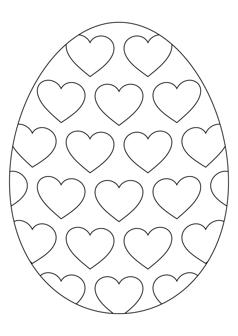 Oeufs 55 - motif à imprimer