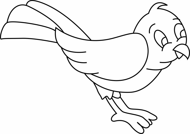 Oiseau 01 - motif à imprimer