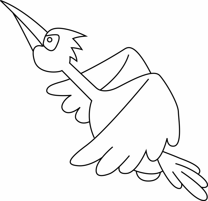 Oiseau 03 - motif à imprimer