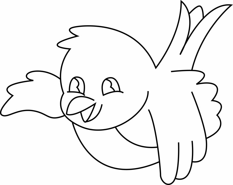 Oiseau 05 - motif à imprimer